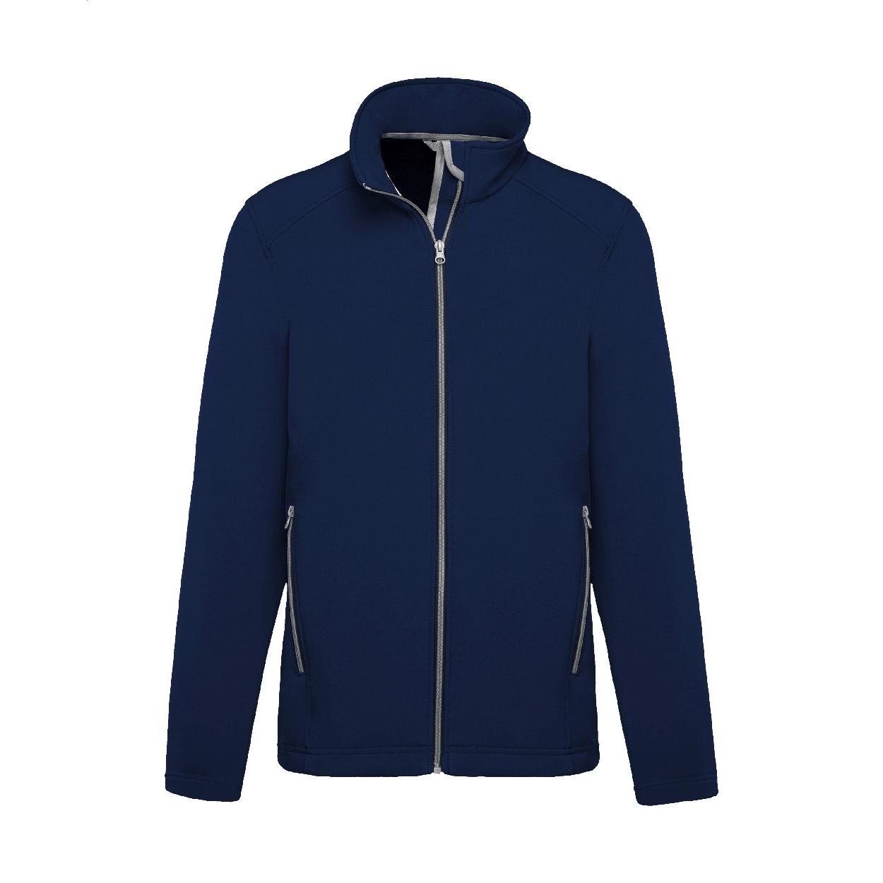 Jachetă softshell în 2 straturi KA424 albastru închis S