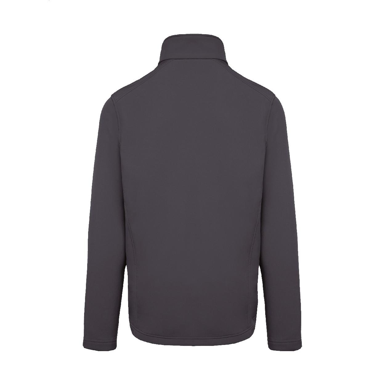 Jachetă softshell în 2 straturi KA424 gri închis S