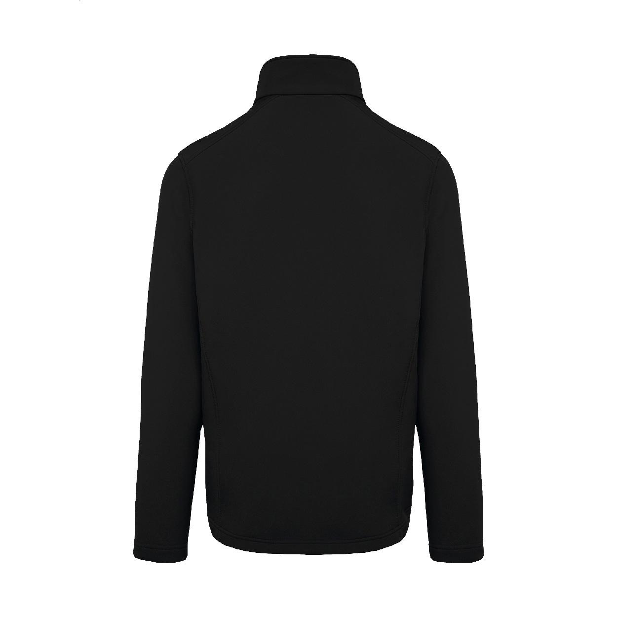 Jachetă softshell în 2 straturi KA424 Negru S