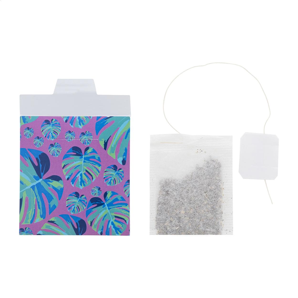 Plic de ceai personalizat, Earl Grey CreaTea Slim Alb
