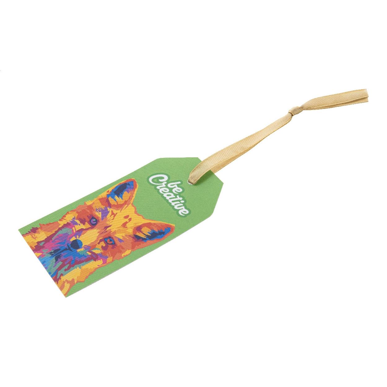 Etichetă pentru cadou personalizată PrinTag Alb