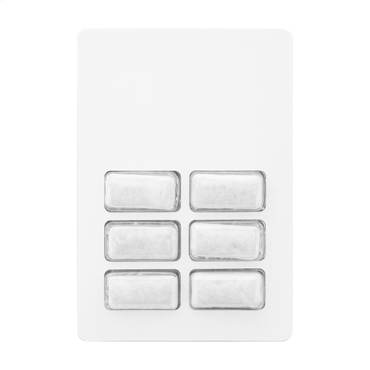 Gumă de mestecat personalizată CreaChew Deluxe Alb