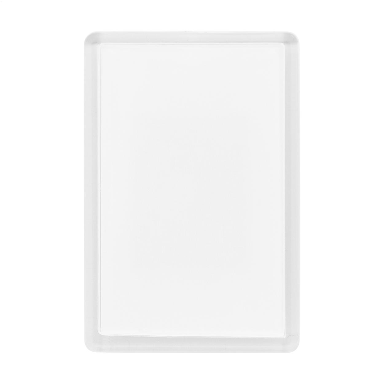 Magnet de frigider PrintMag Rect Alb