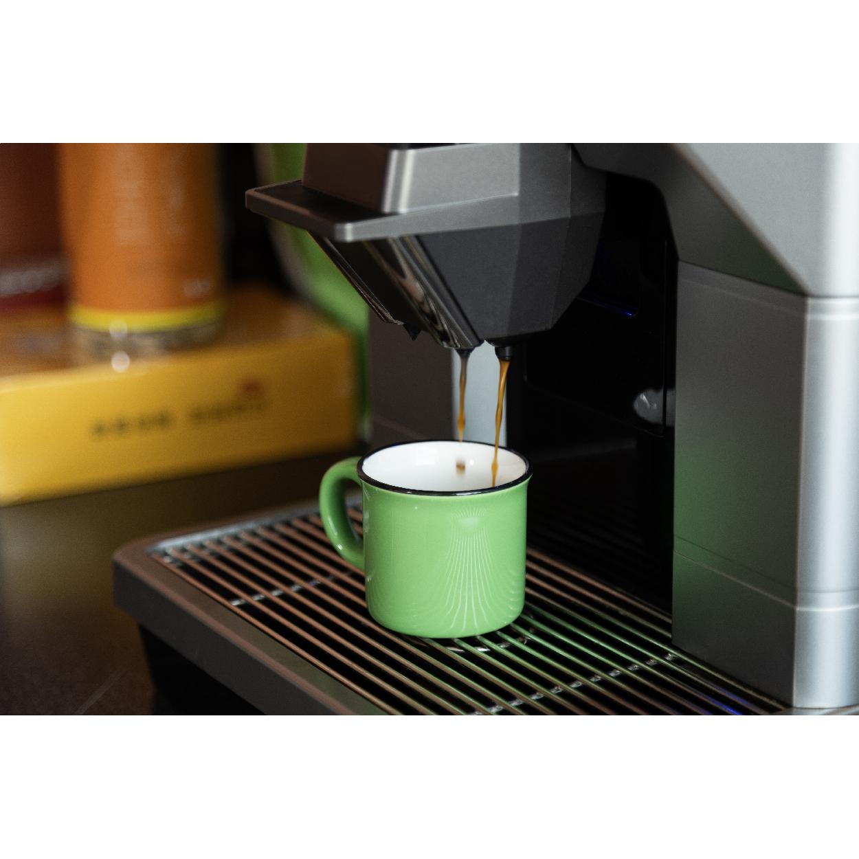 Cană vintage mini Woodstock Mini verde deschis