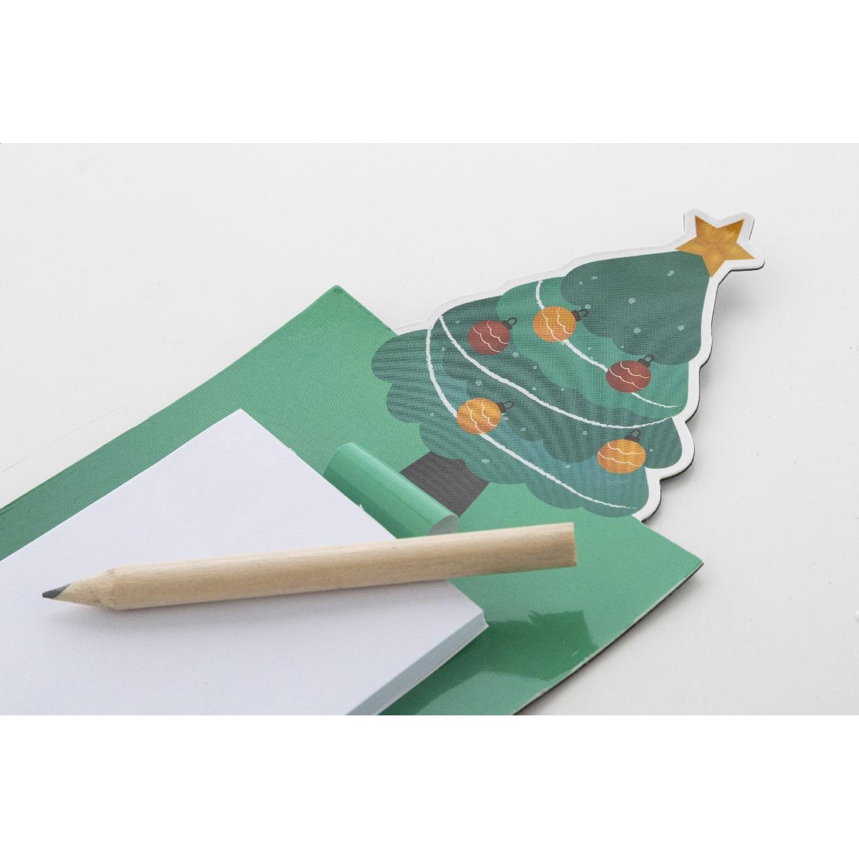 Notițe magnetice de Crăciun, model Moș Crăciun Julliste Verde