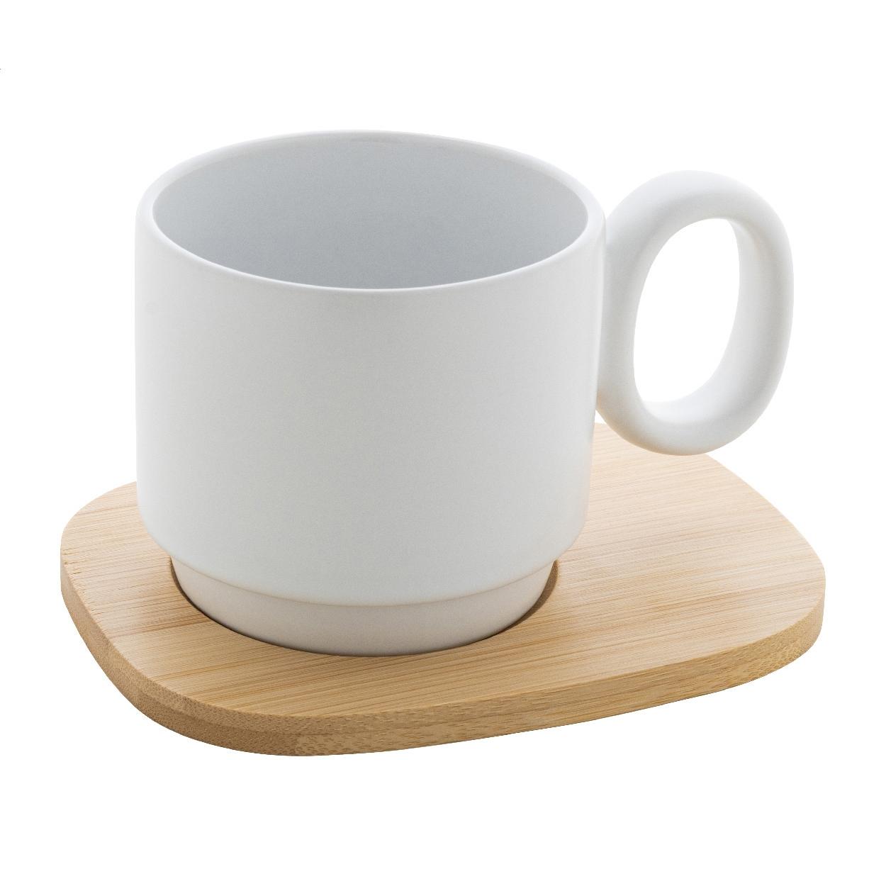 Cană ceramică Kaguya Alb
