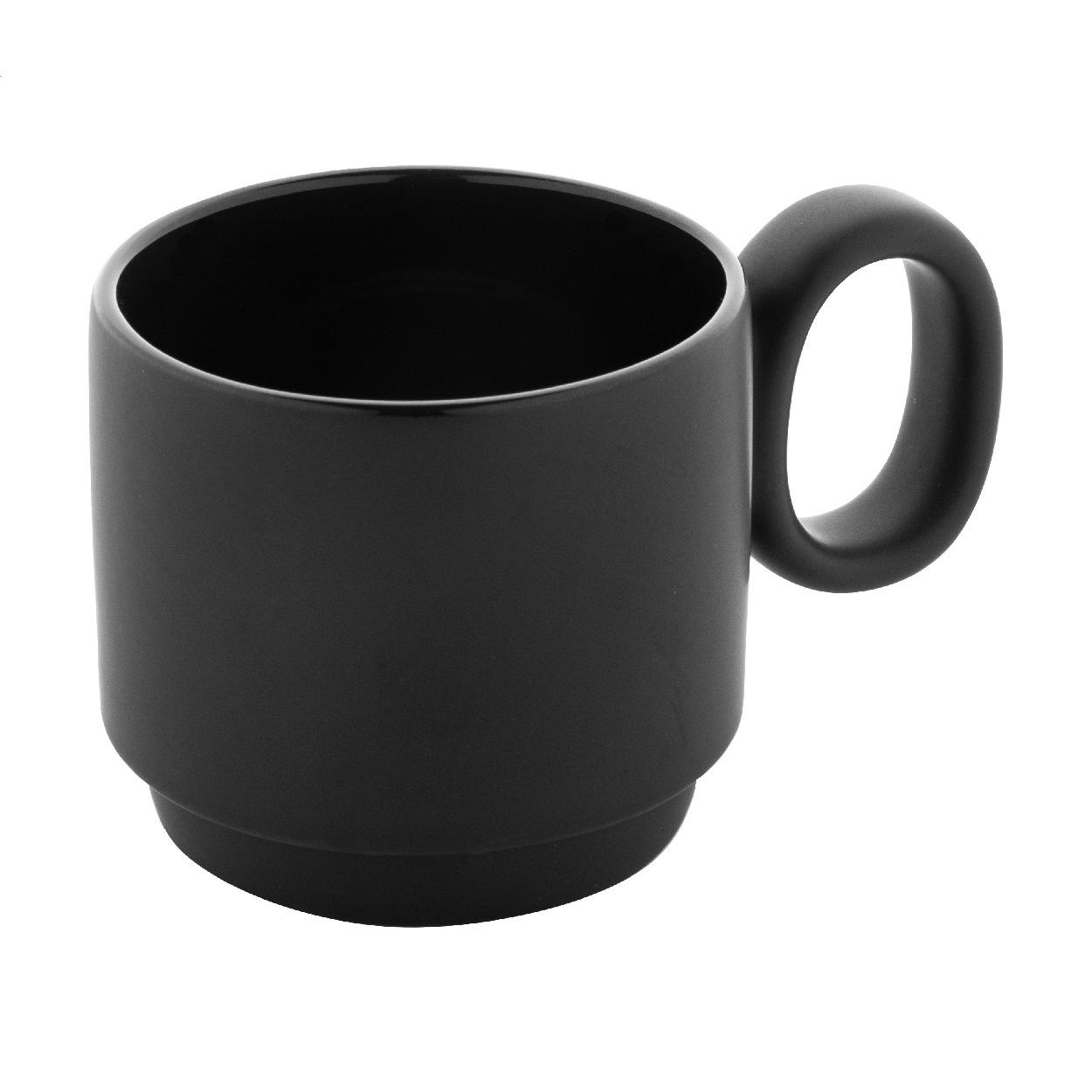 Cană ceramică Kaguya Negru