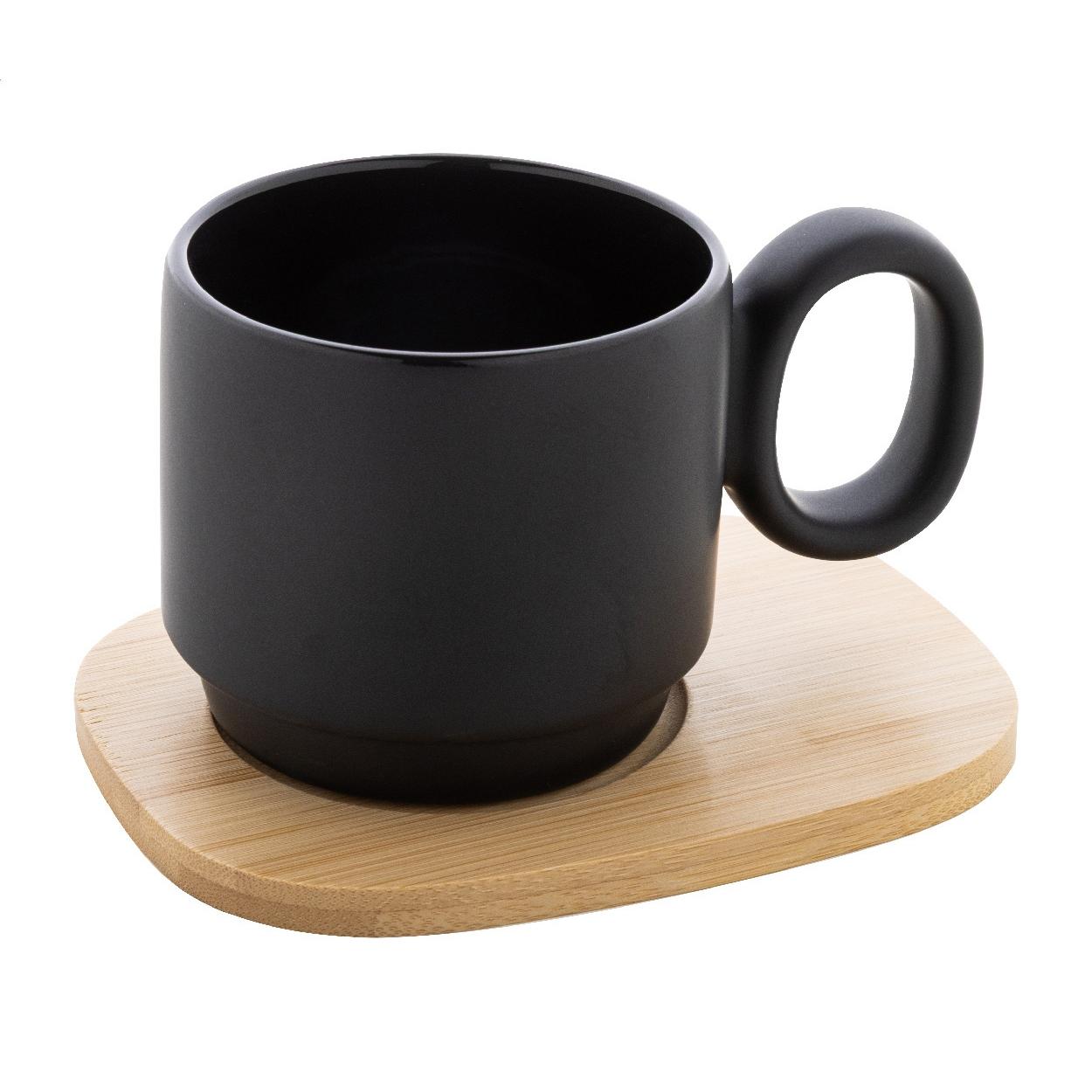 Cană ceramică Kaguya Negru
