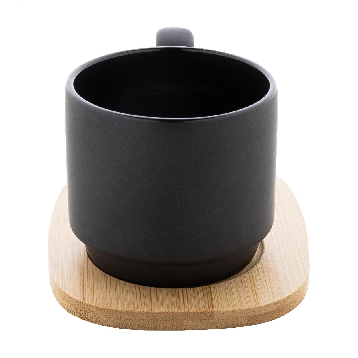 Cană ceramică Kaguya Negru