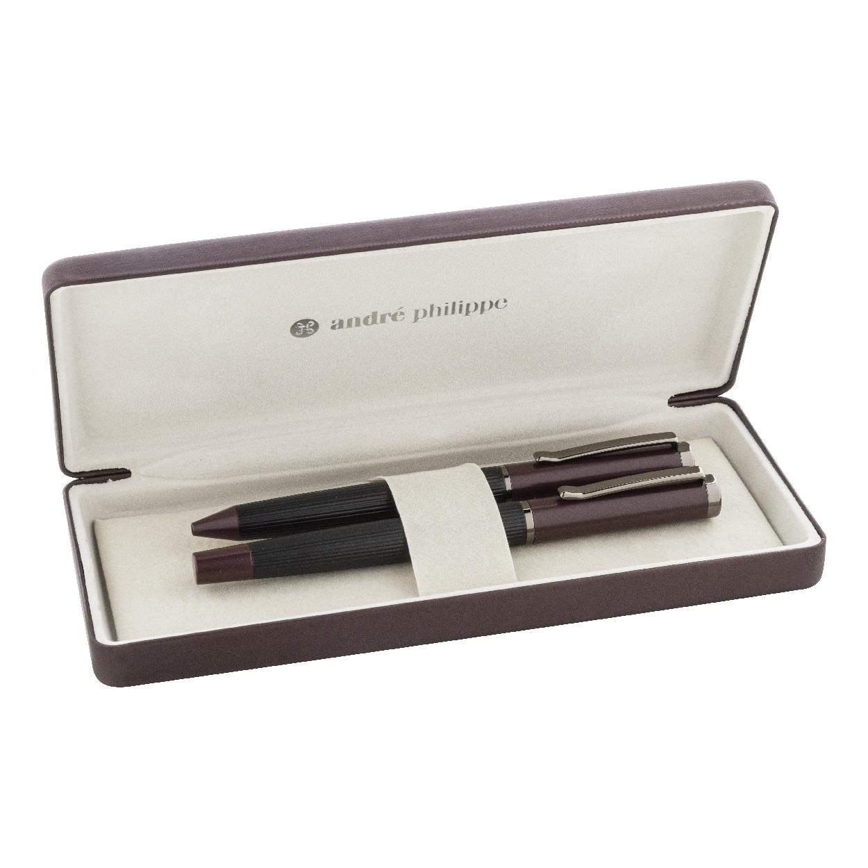 Set pixuri Macaye burgundy