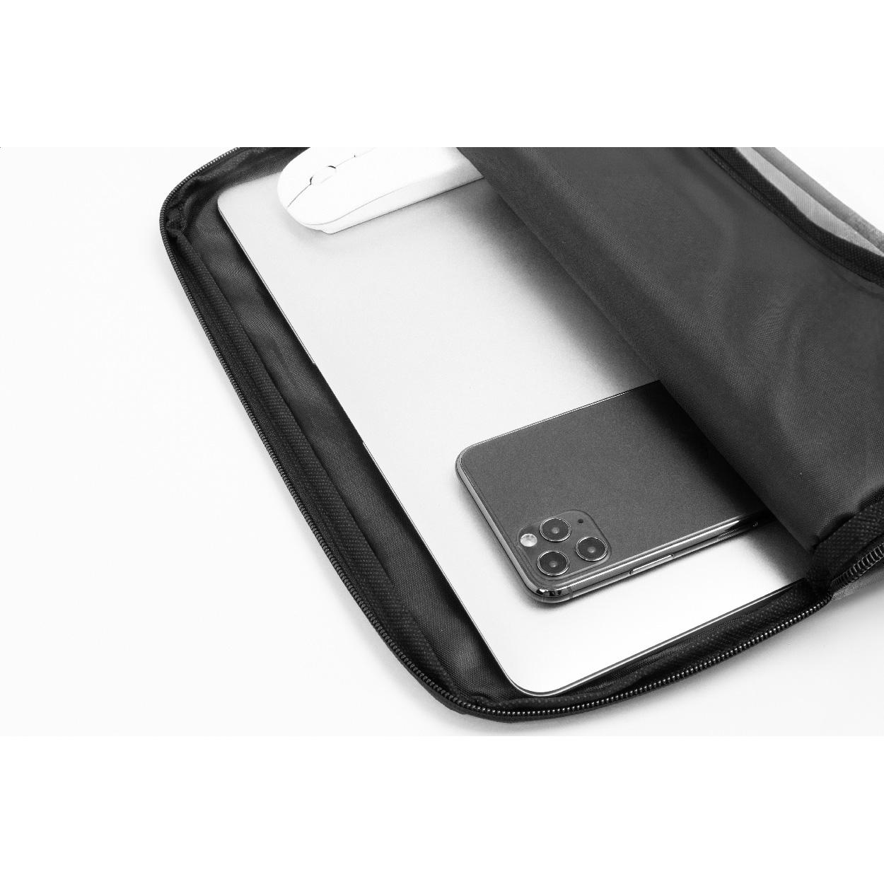 Geantă pentru laptop, RPET Reptop gri