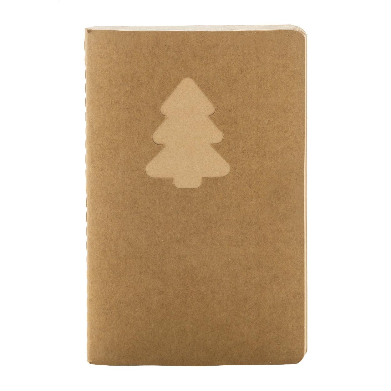 Carnet cu design de Crăciun Jolbog natural