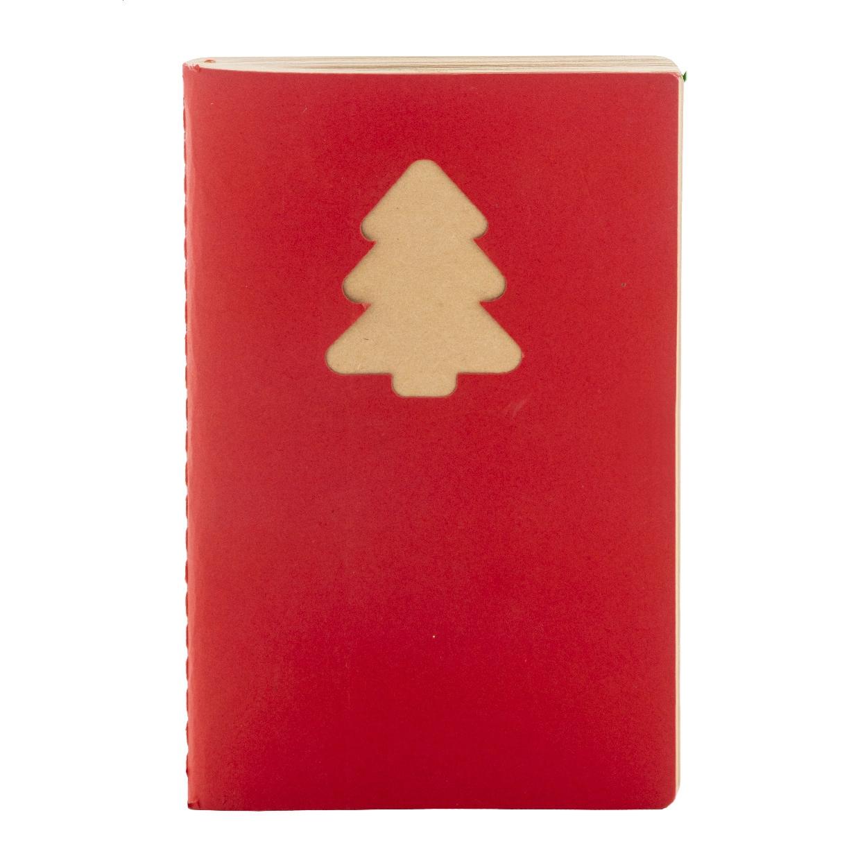 Carnet cu design de Crăciun Jolbog Roșu