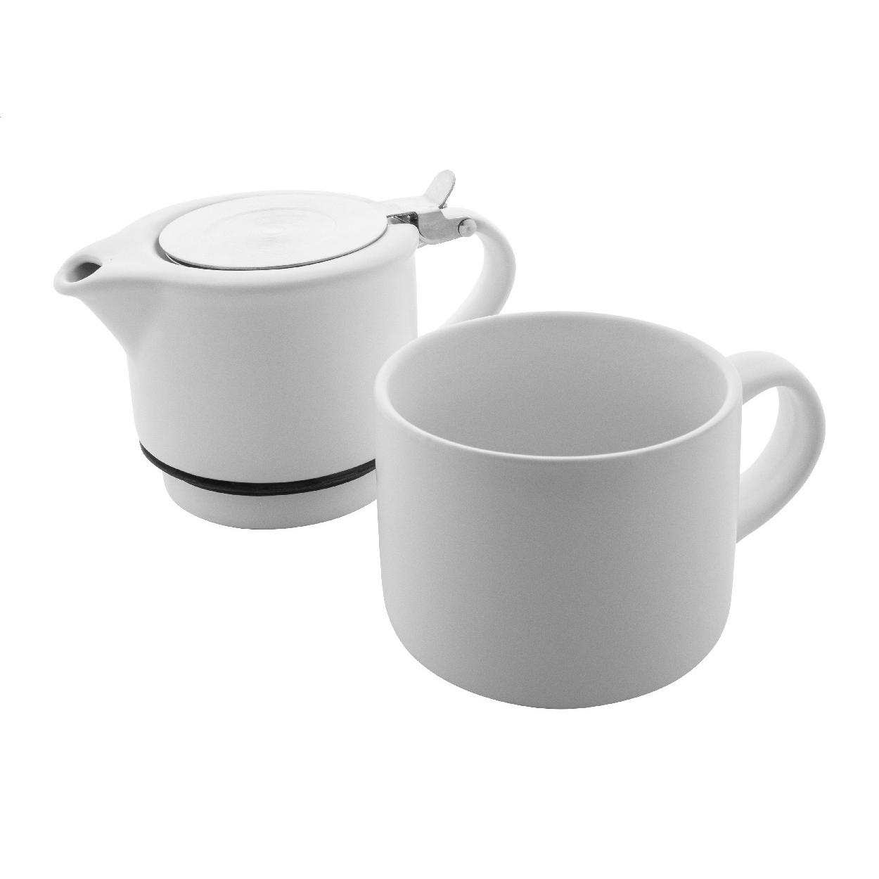 Set pentru ceai Gongmei Alb