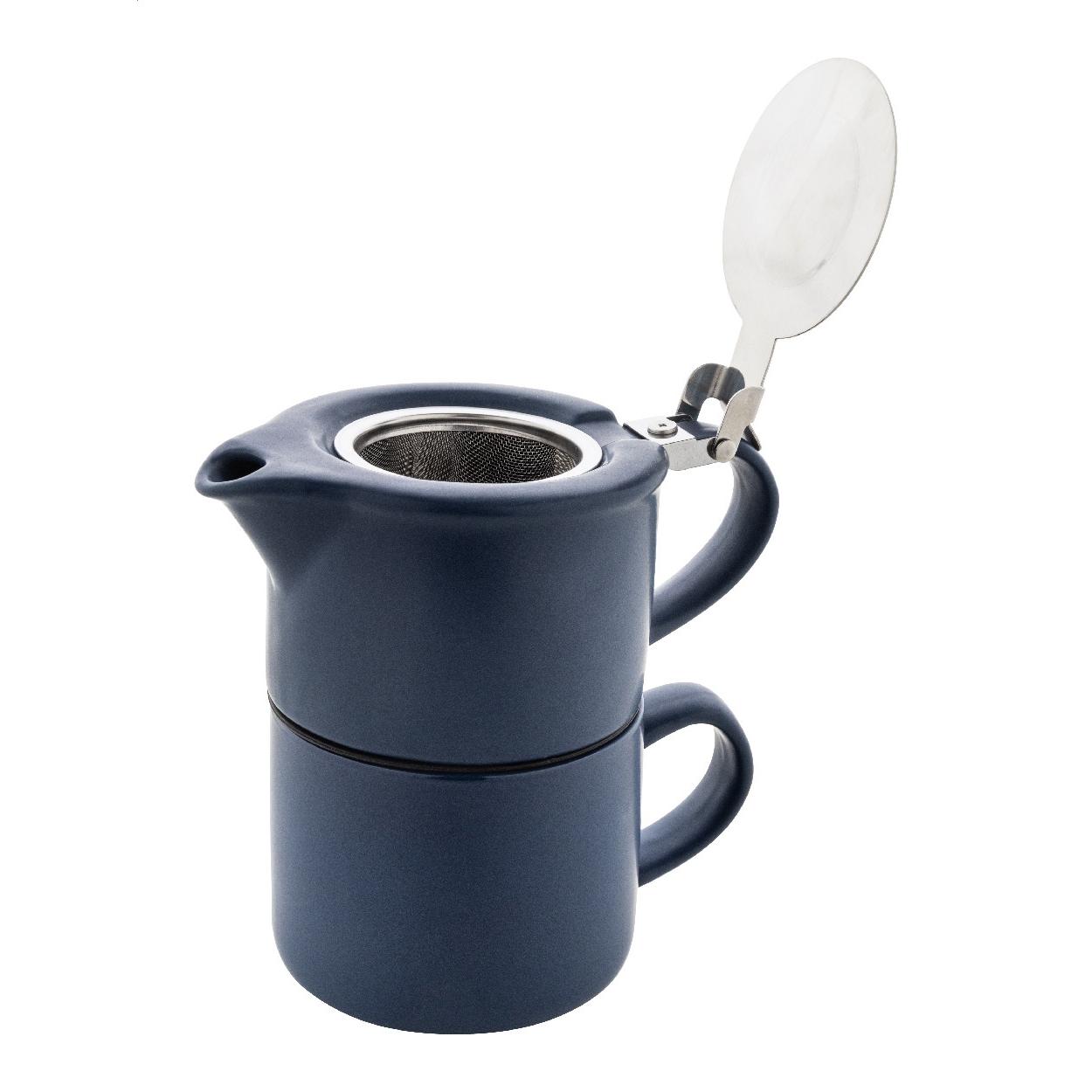 Set pentru ceai Gongmei albastru închis