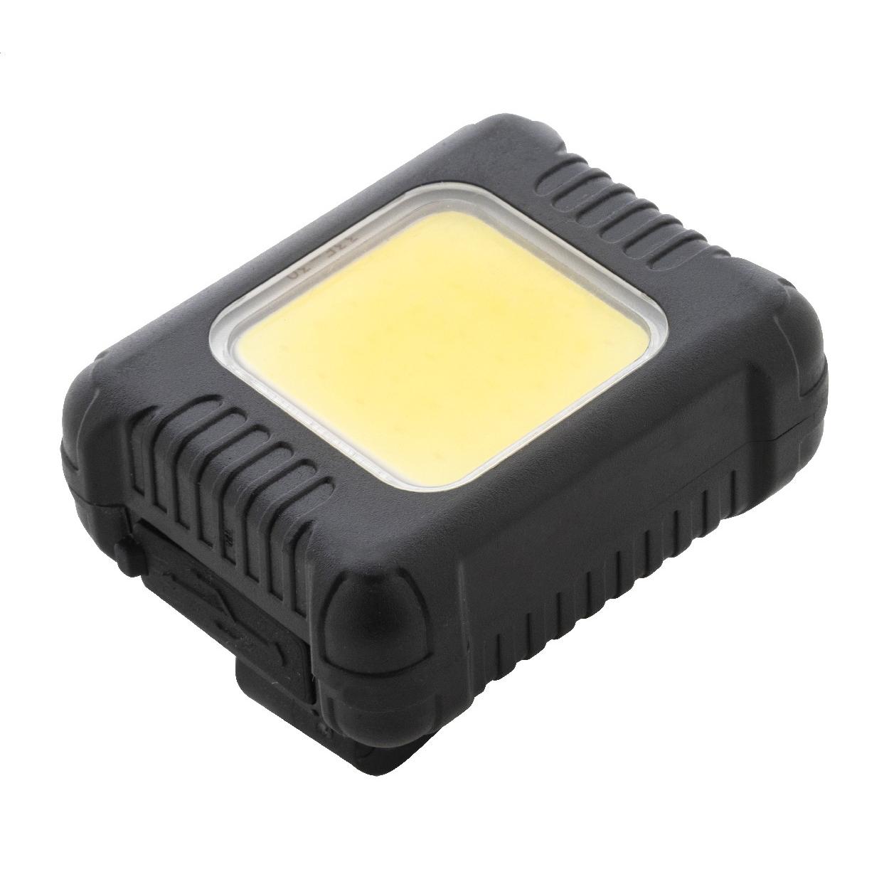 Set lumini reîncărcabile pentru bicicletă Cobik Negru