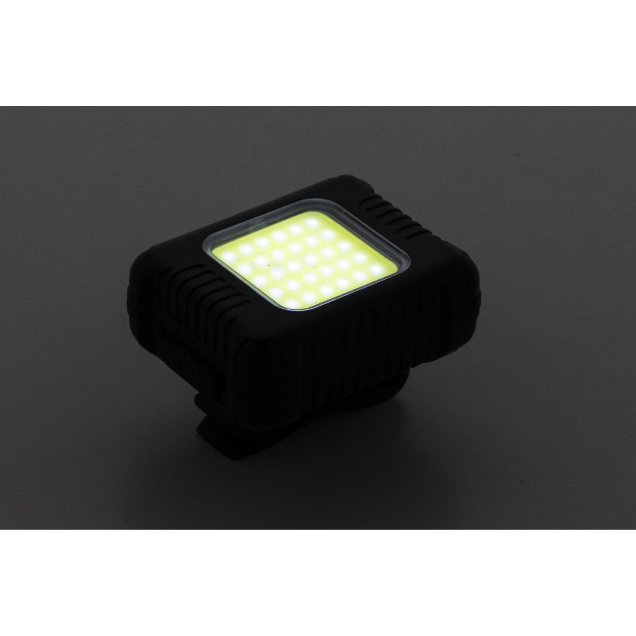 Set lumini reîncărcabile pentru bicicletă Cobik Negru