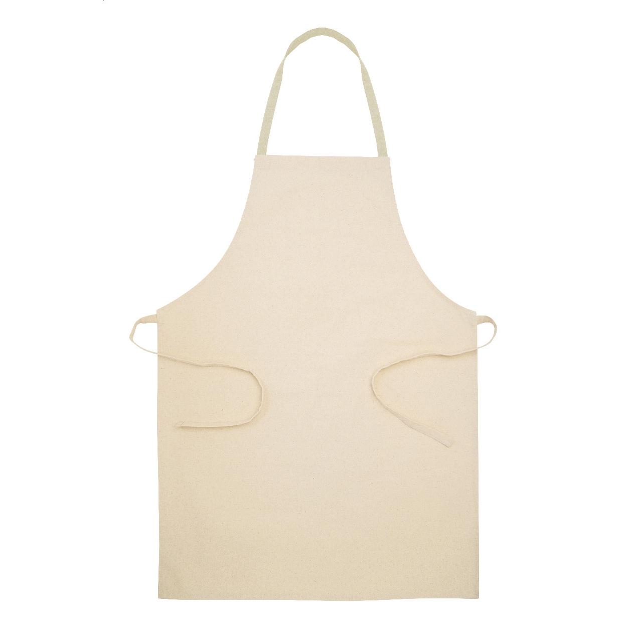 Șorț din bumbac Commis natural