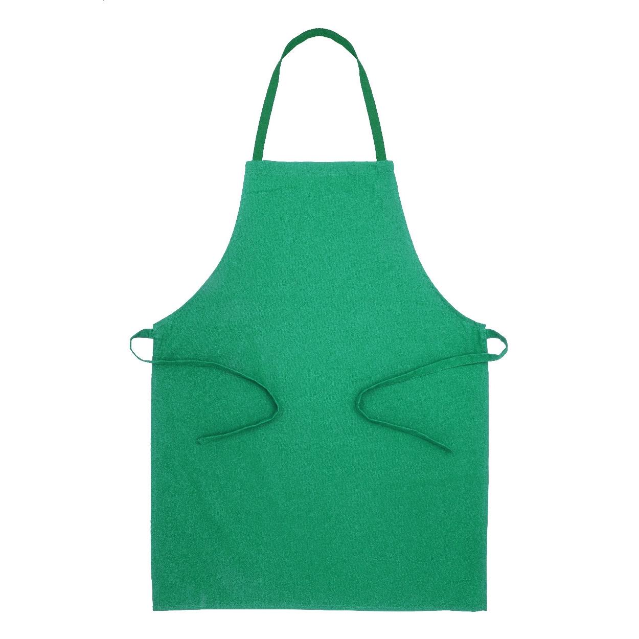 Șorț din bumbac Commis Verde