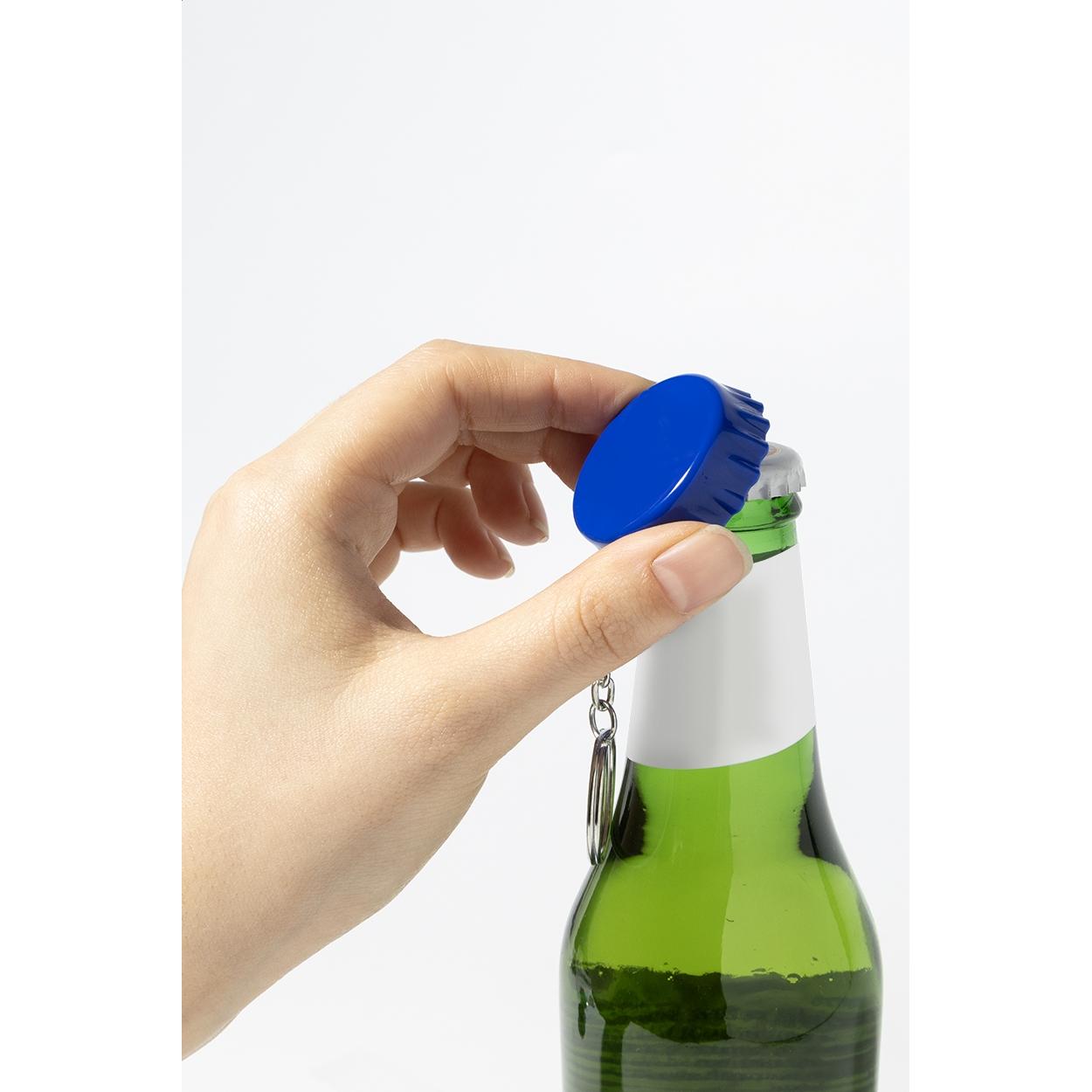 Breloc cu desfăcător de sticle, RABS Popcap Albastru