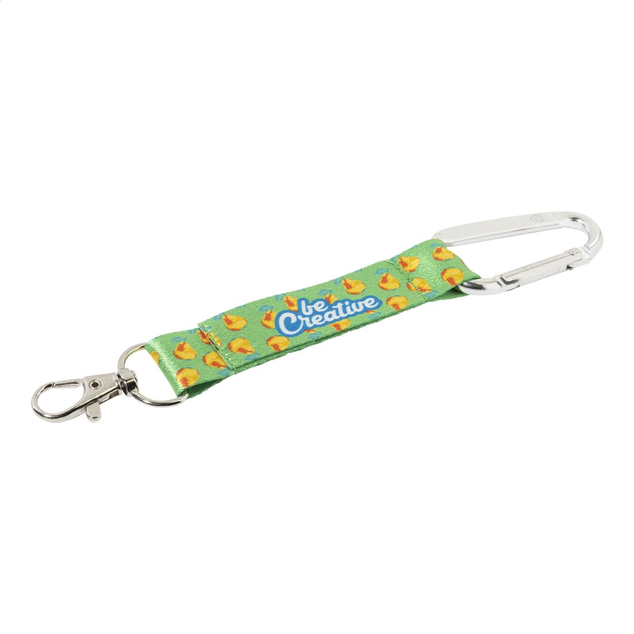 Breloc personalizat, RPET SuboRing Double