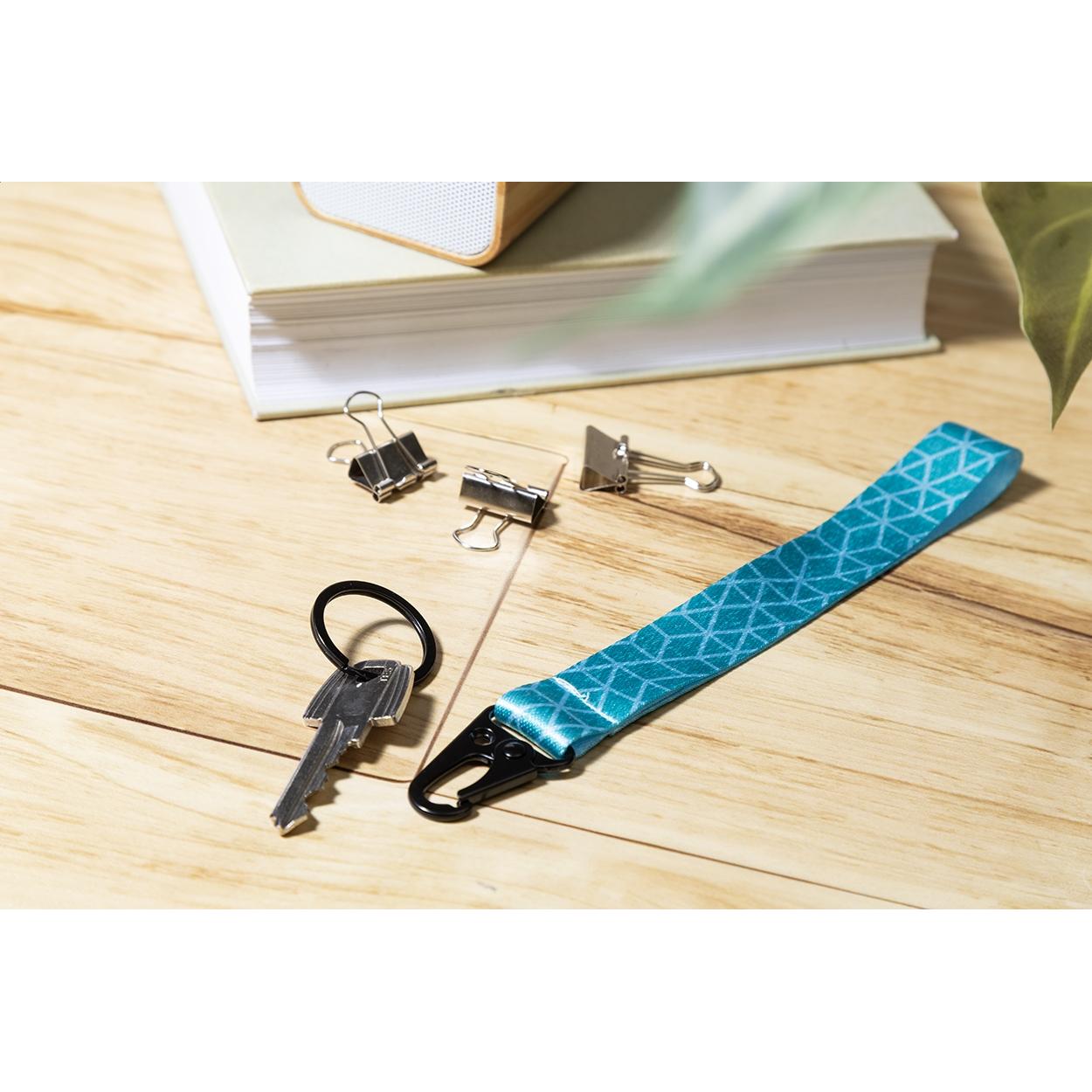 Breloc personalizat, RPET SuboFob Hook Negru