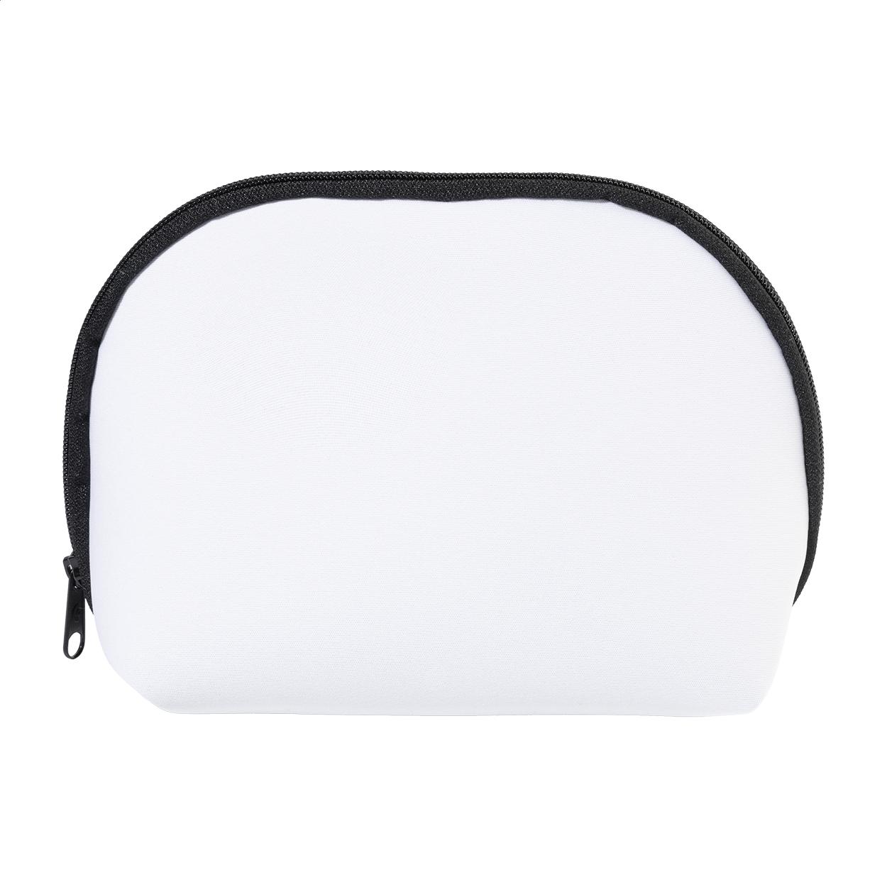 Geantă cosmetică personalizată, RPET CreaBeauty Soft M Negru