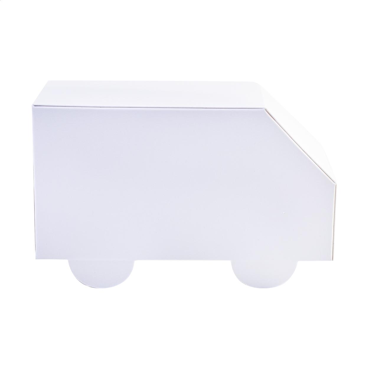 Dispenser de bomboane personalizat, CreaCandy Truck Alb