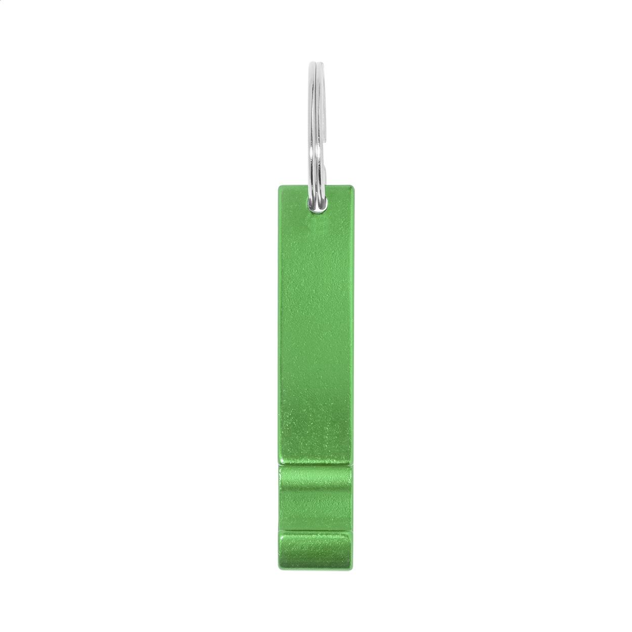 Breloc cu deschizător de sticle Ellopi Verde