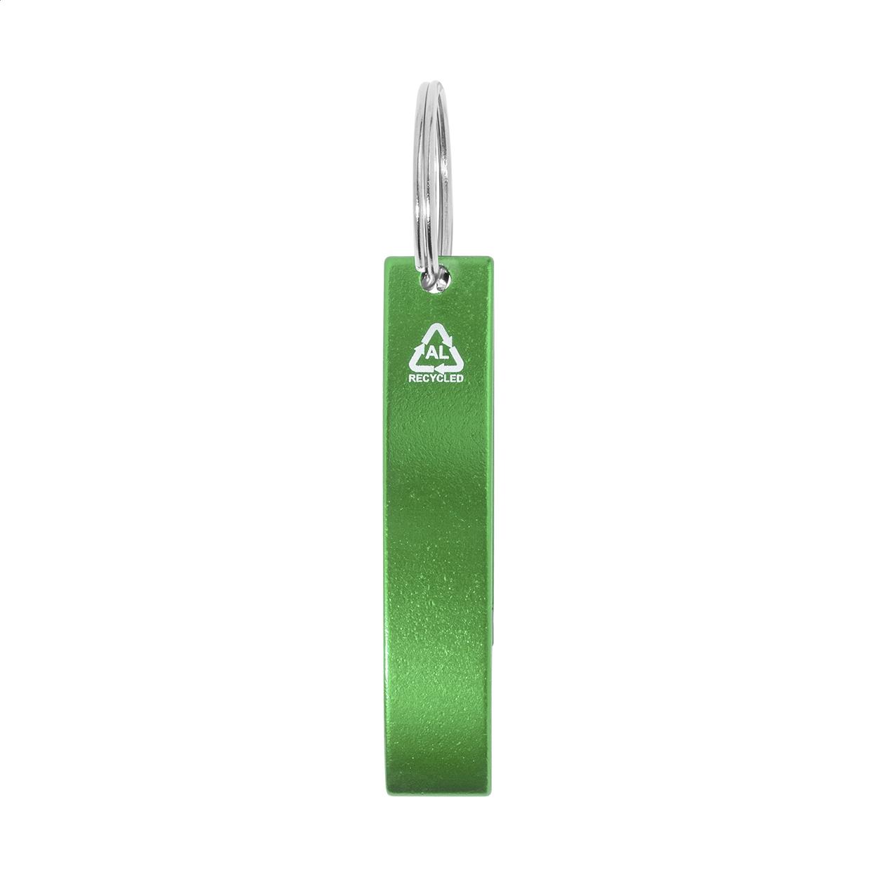 Breloc cu deschizător de sticle Ellopi Verde