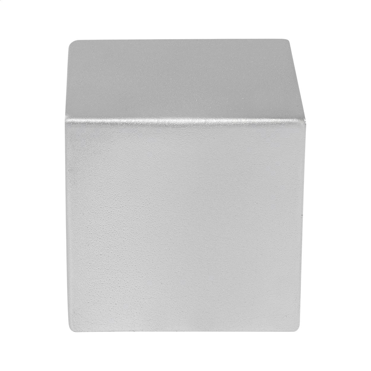 Cub antistres Cubix Shine argintiu