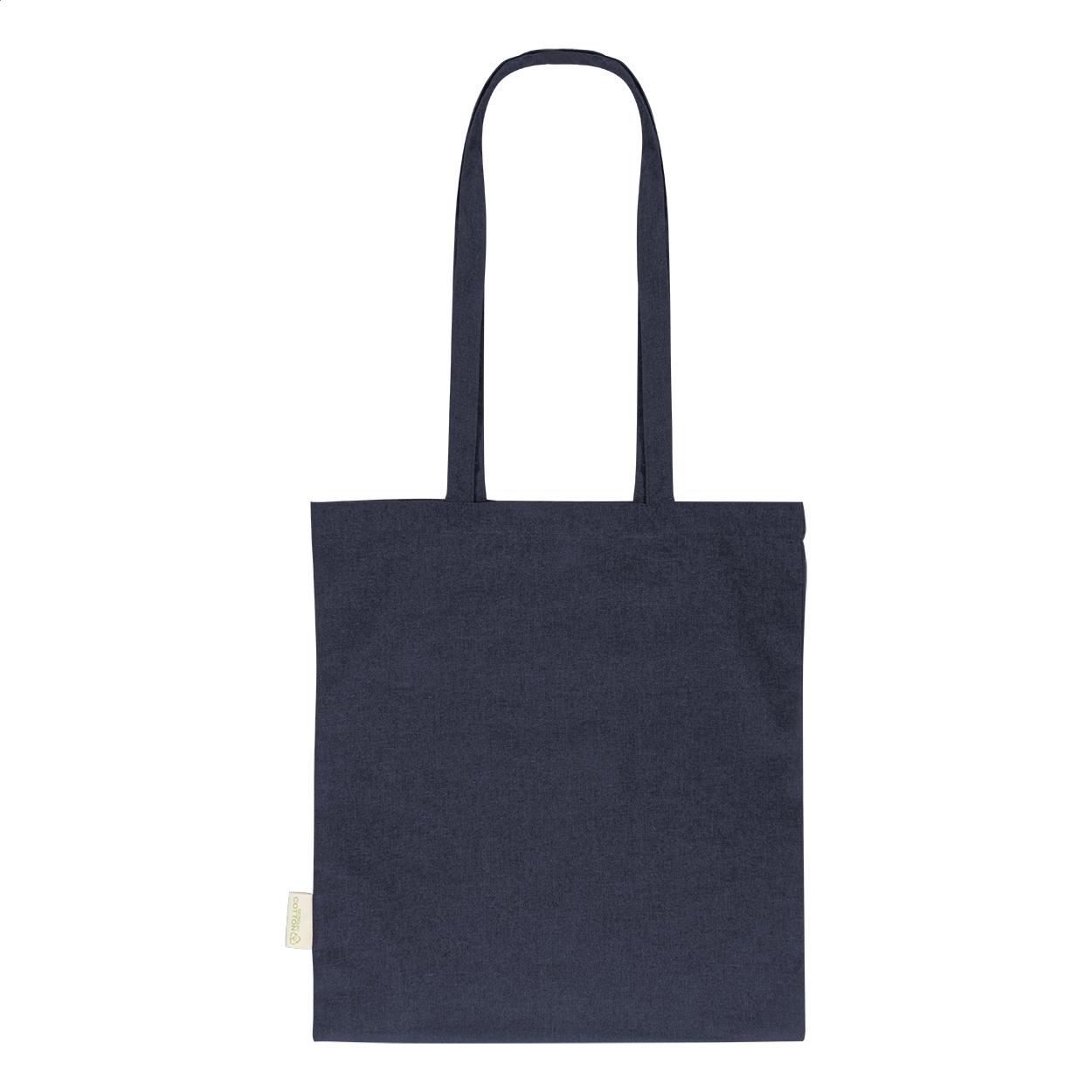 Sacoșă de cumpărături din bumbac reciclat Totepex Hue