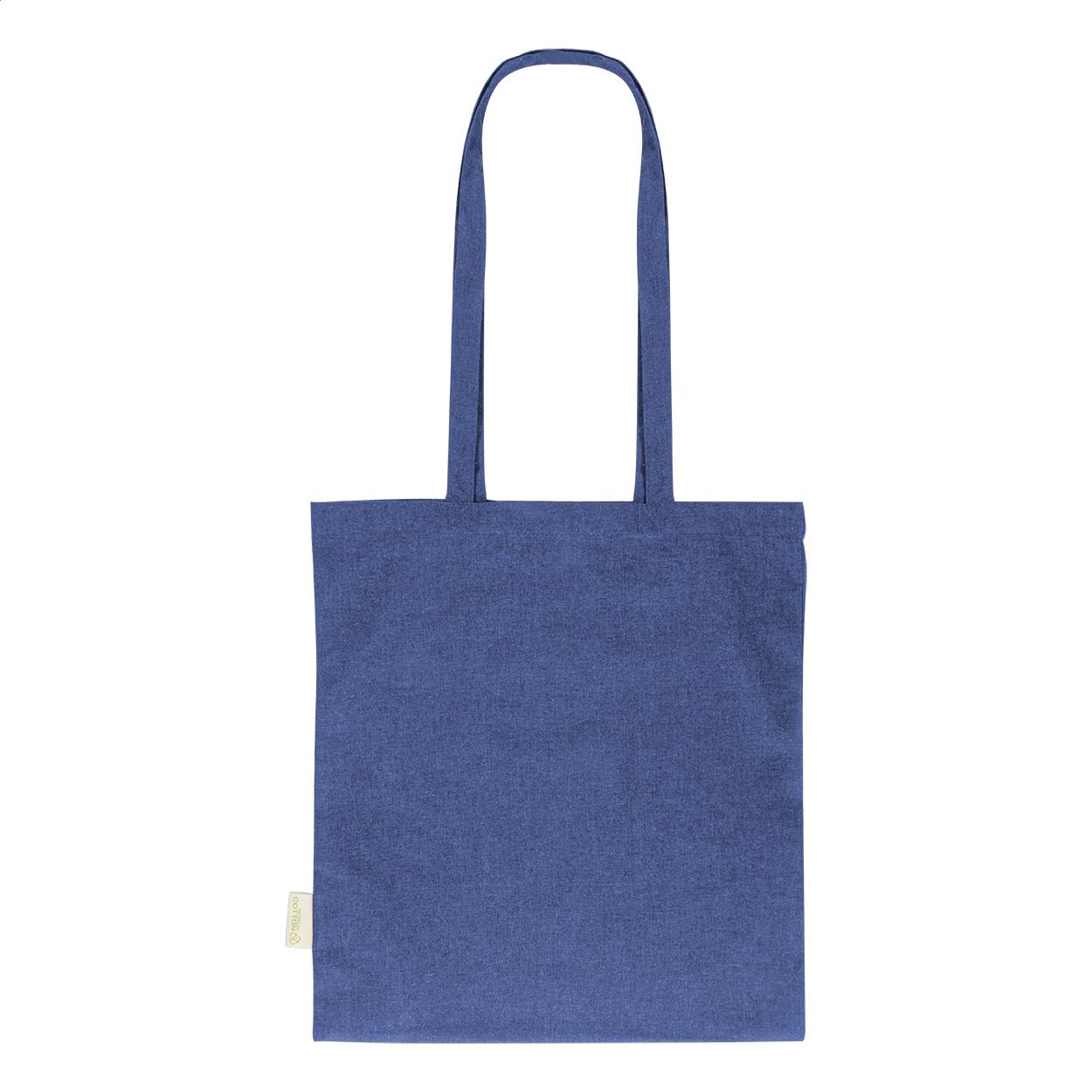 Sacoșă de cumpărături din bumbac reciclat Totepex Hue