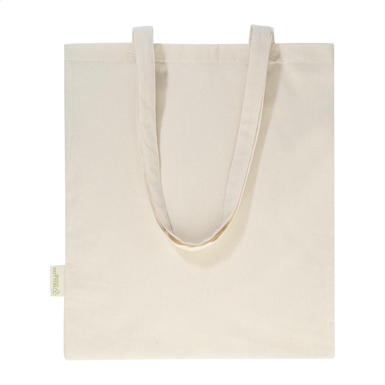 Sacoșă de cumpărături din bumbac reciclat Totepex natural