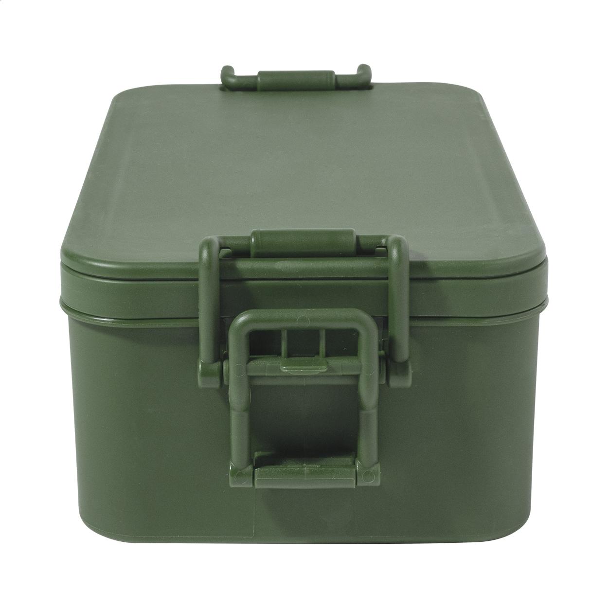 Cutie pentru prânz stivuibilă Duplox Verde