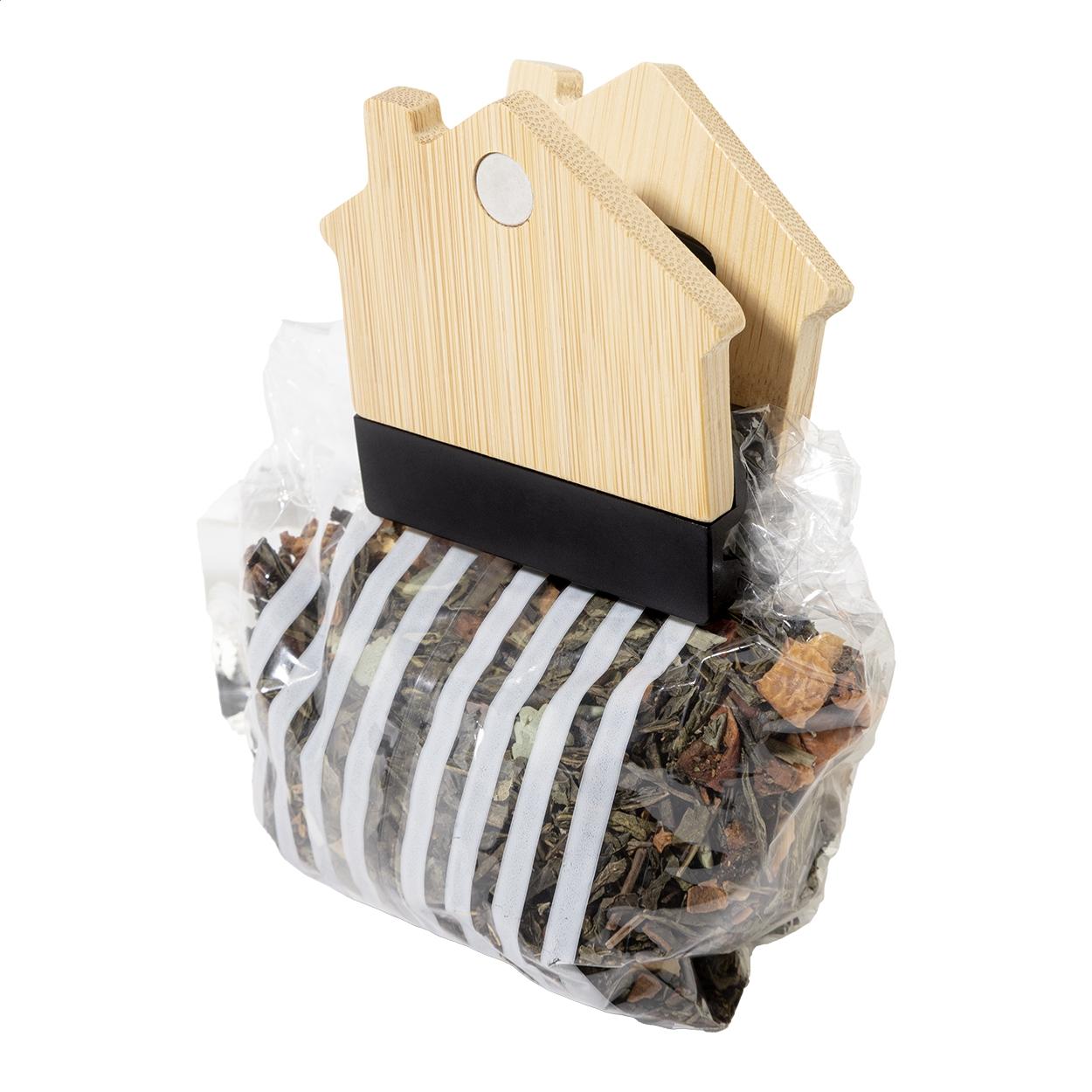 Magnet de frigider cu clips CasaClip natural