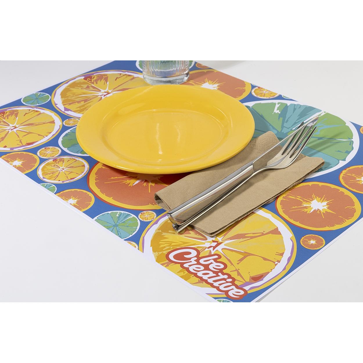 Șervețel de hârtie personalizat DinePrint Alb