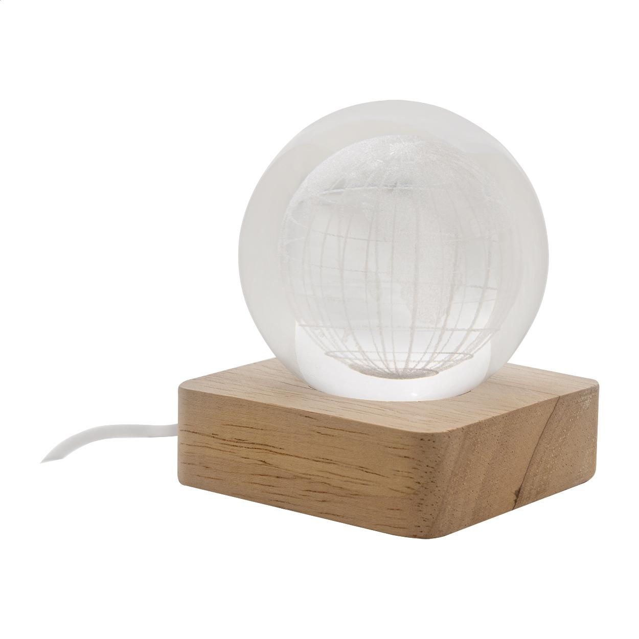 Glob luminos din sticlă LumiGlobe