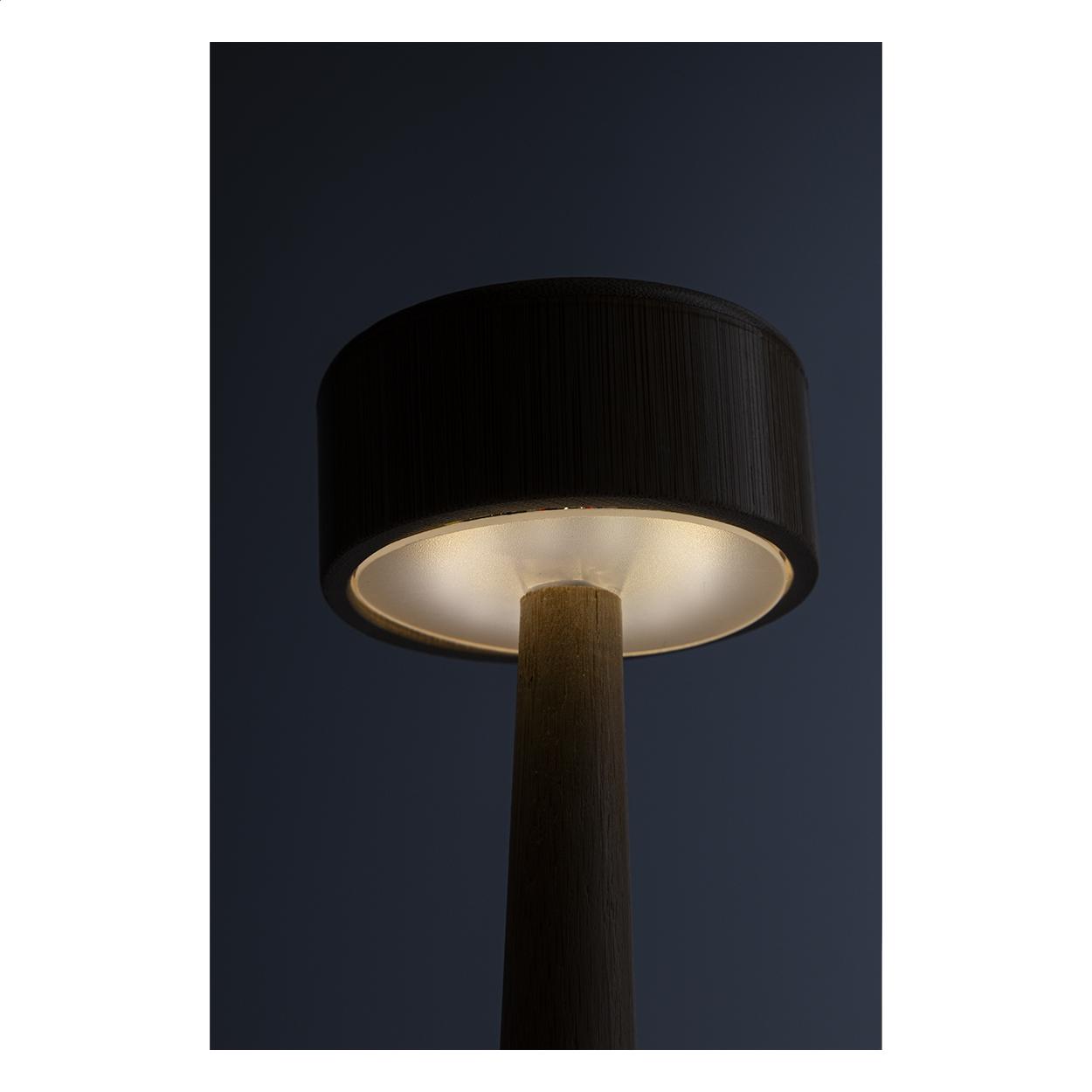 Lampă de masă din bambus Lumboo natural