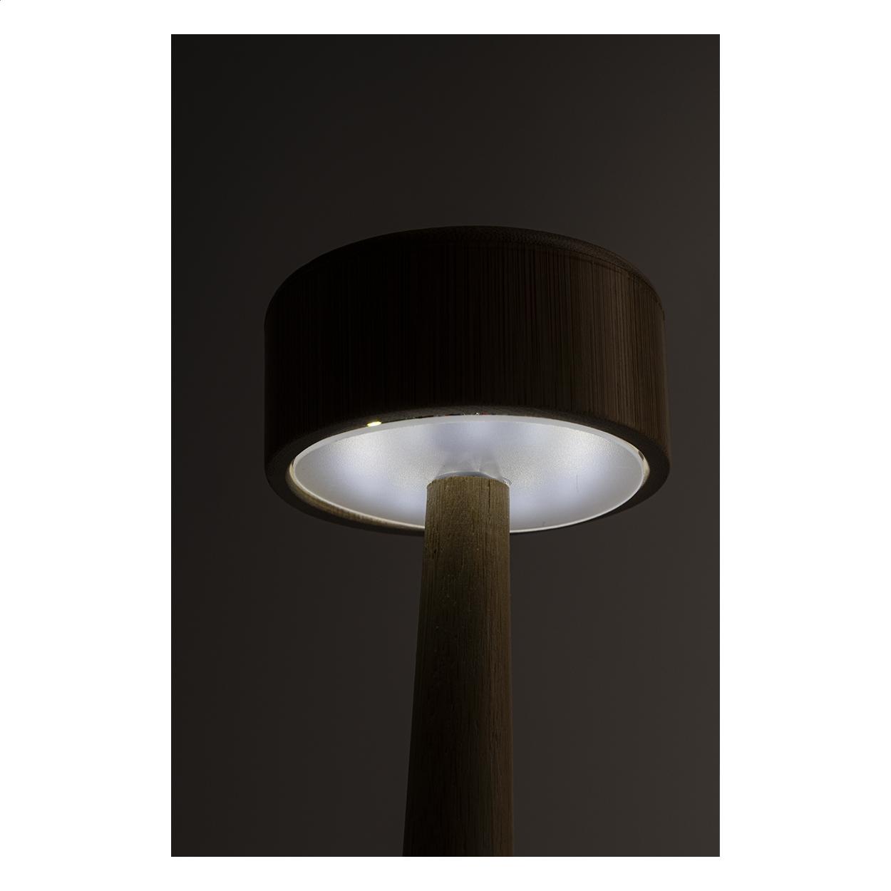 Lampă de masă din bambus Lumboo natural