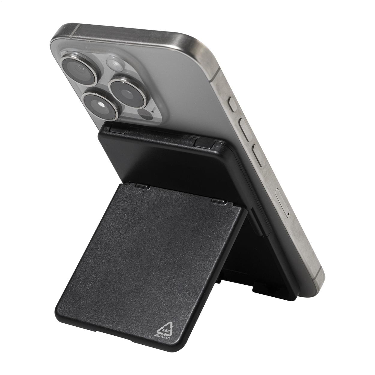 Suport magnetic pentru carduri, RABS SafeSnap Negru