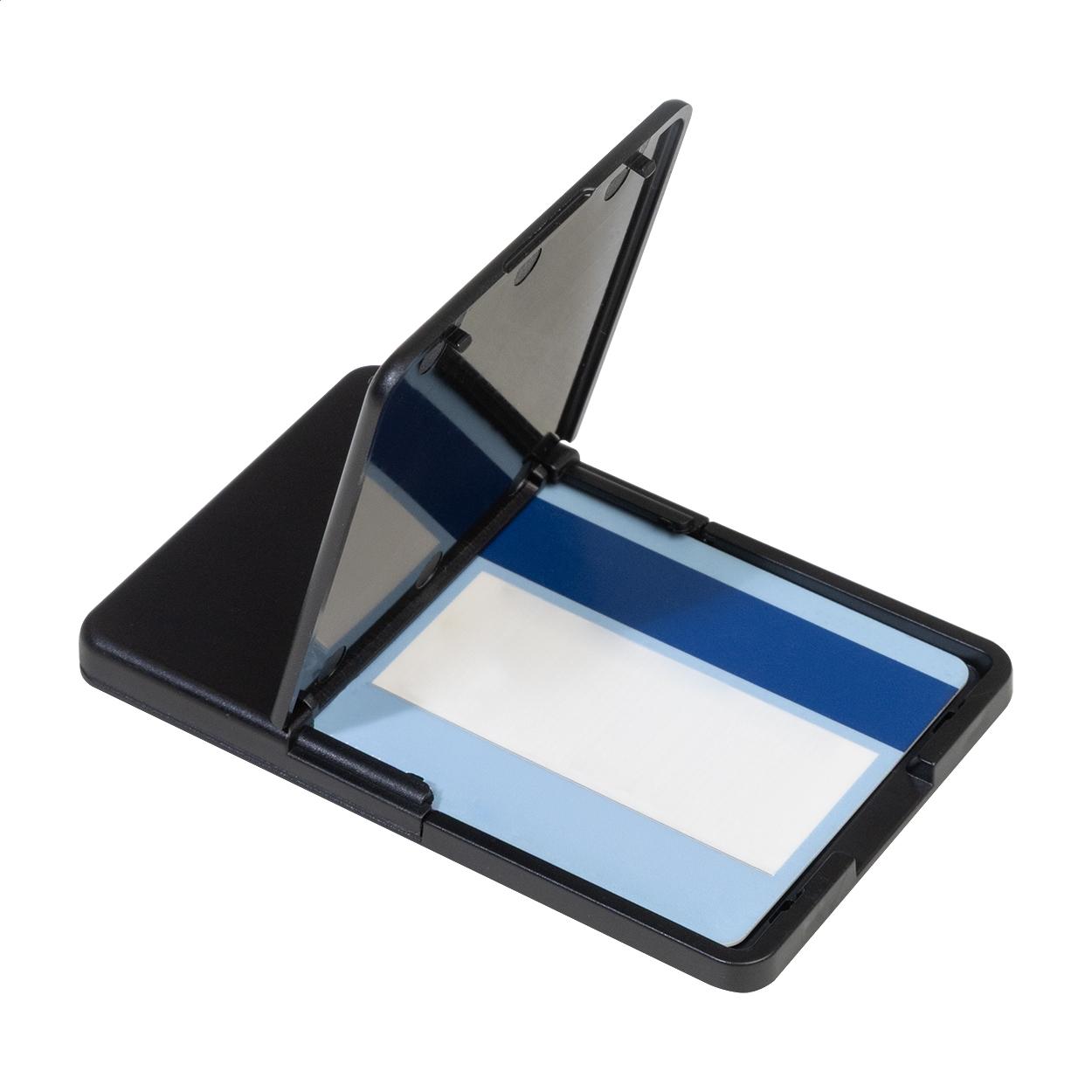 Suport magnetic pentru carduri, RABS SafeSnap Negru