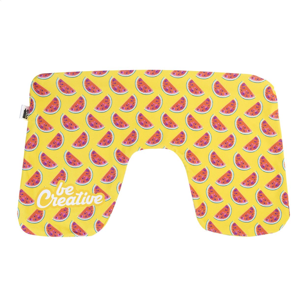 Pernă de călătorie personalizată CreaNap Alb