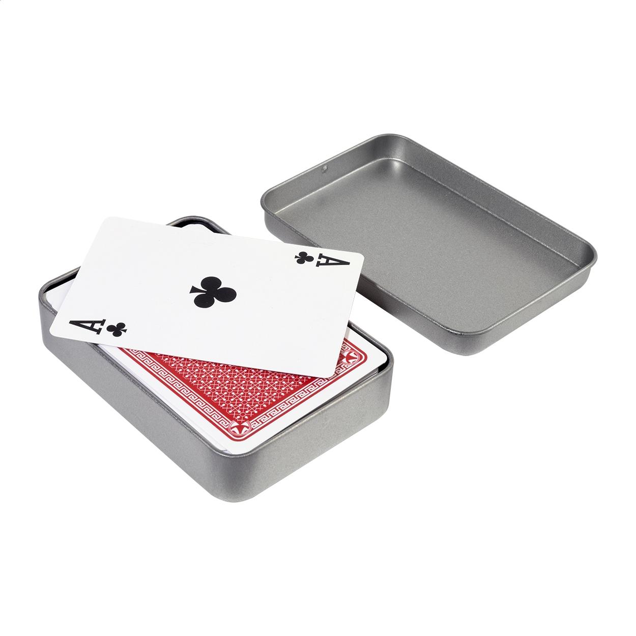 Cărți de joc Spades argintiu