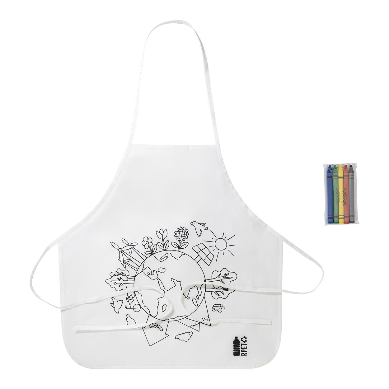 Șorț pentru colorat RPET Ecolo