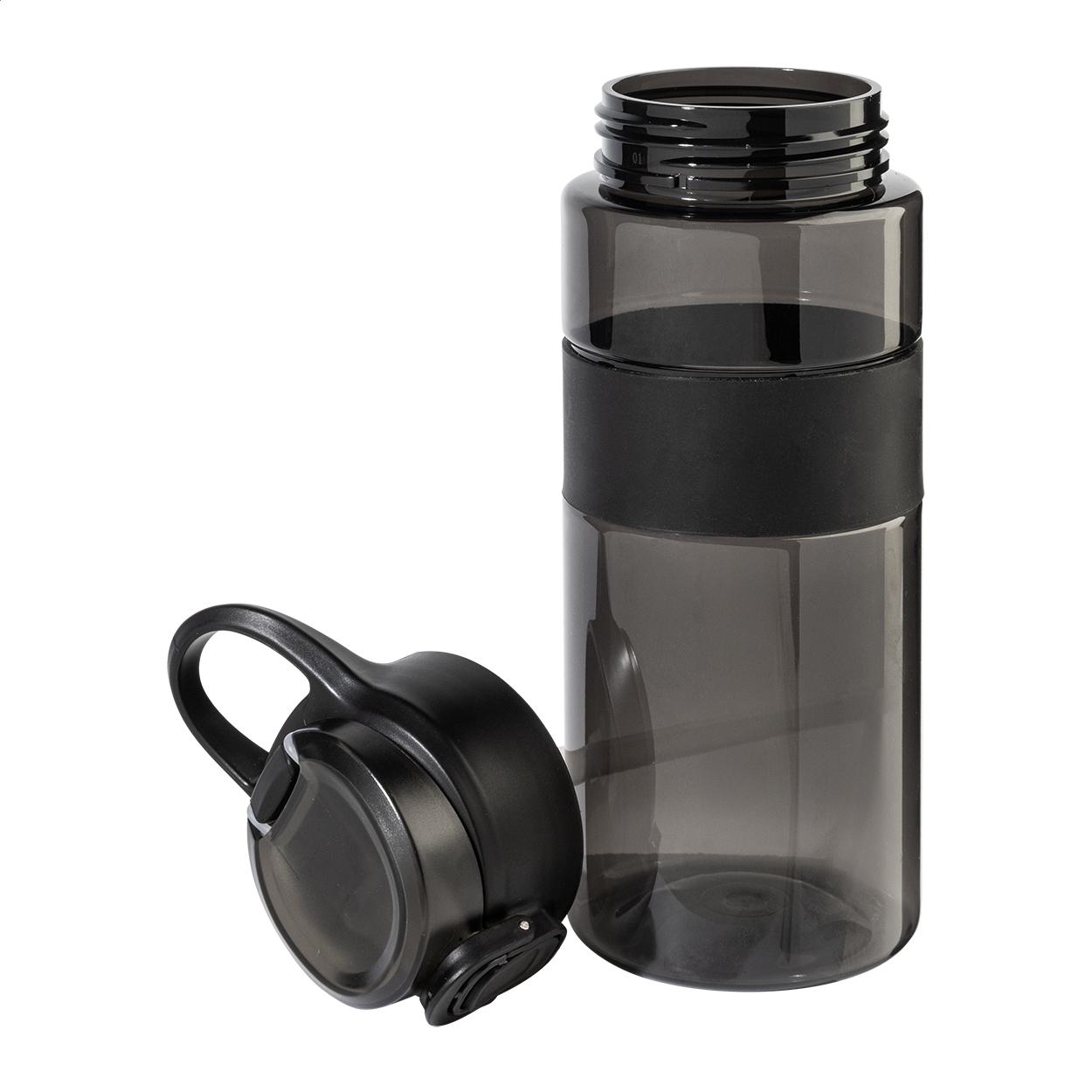 Sticlă sport, RPET Fitgrip Negru