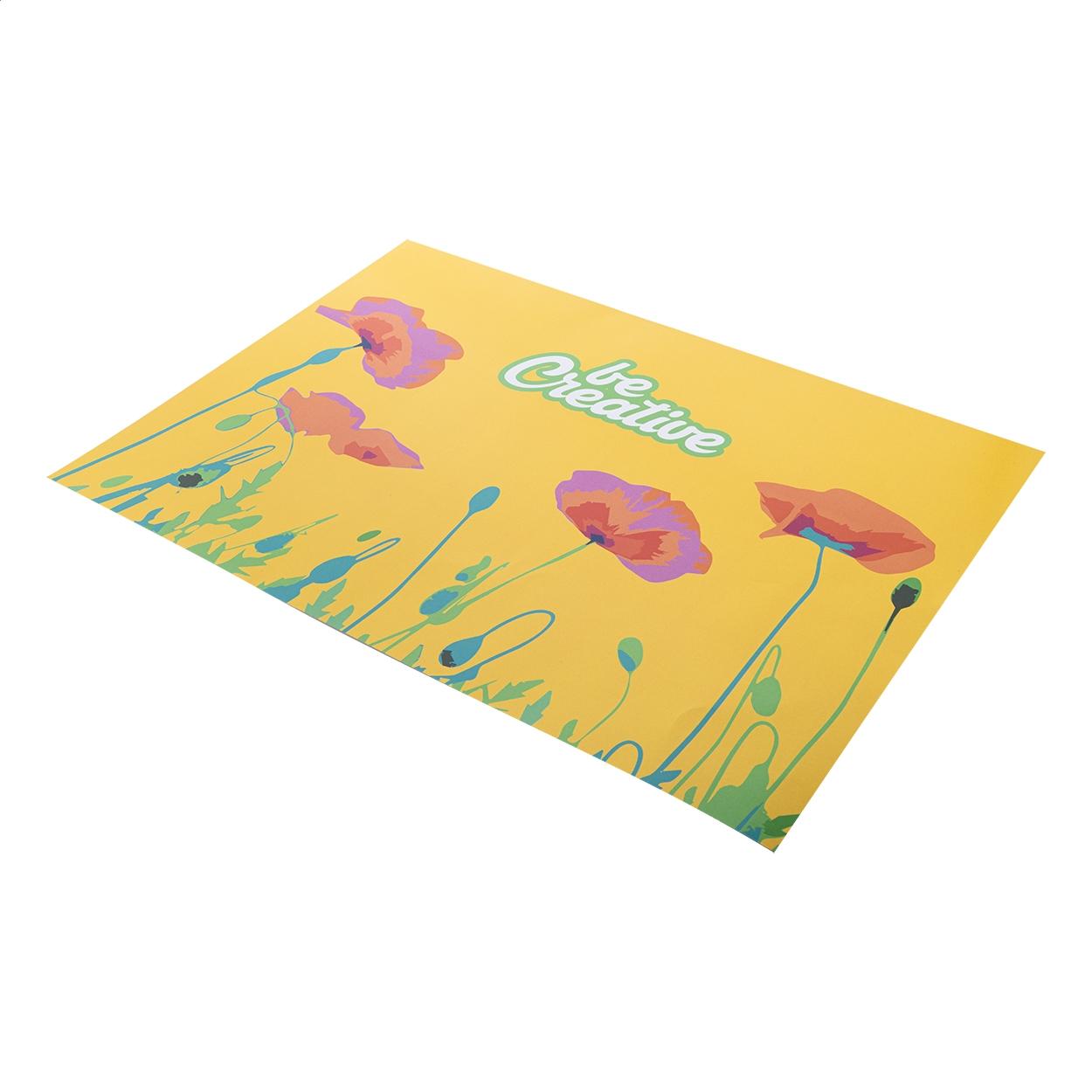 Afiș personalizat din hârtie Announce A3 Alb