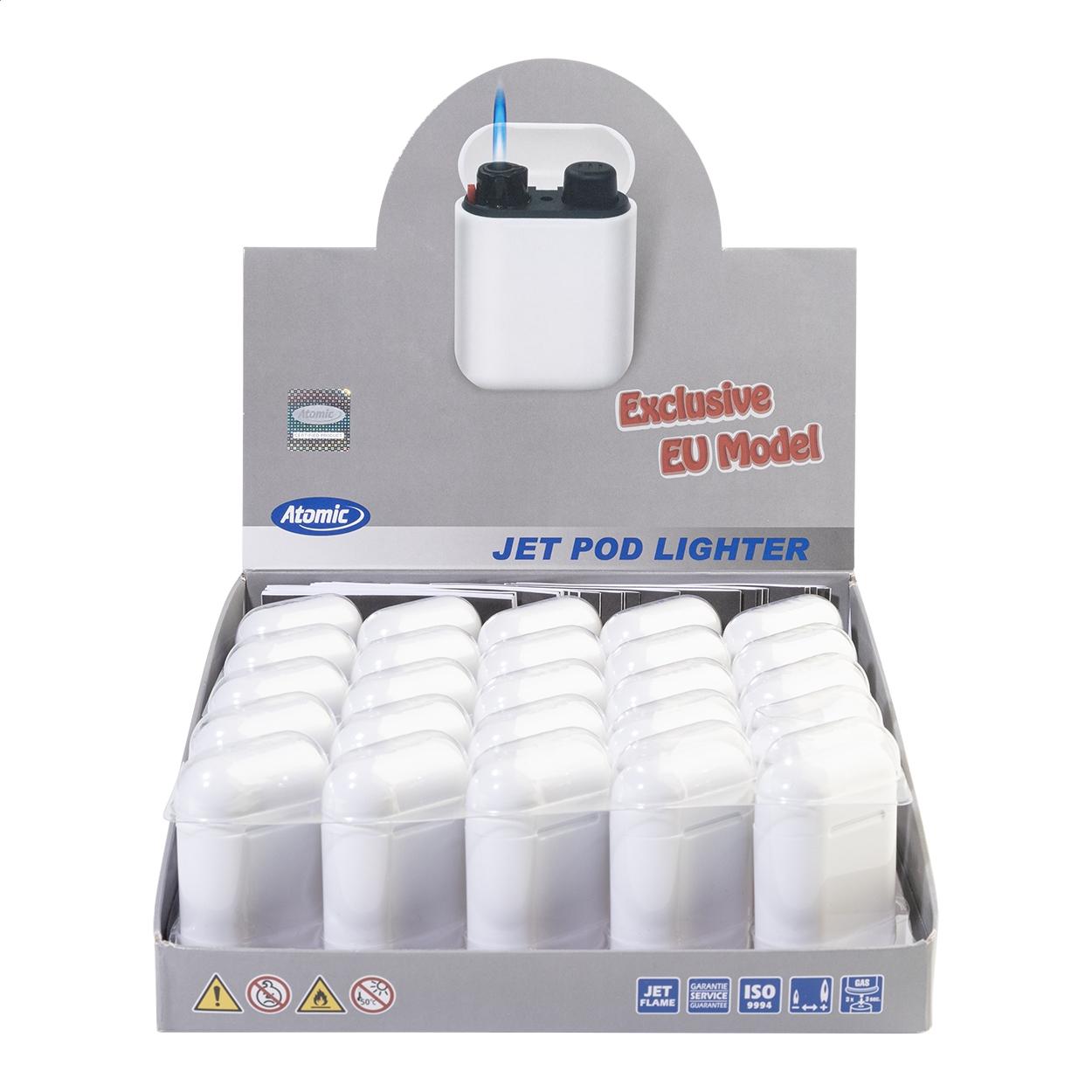 Brichetă cu jet Podlight Alb