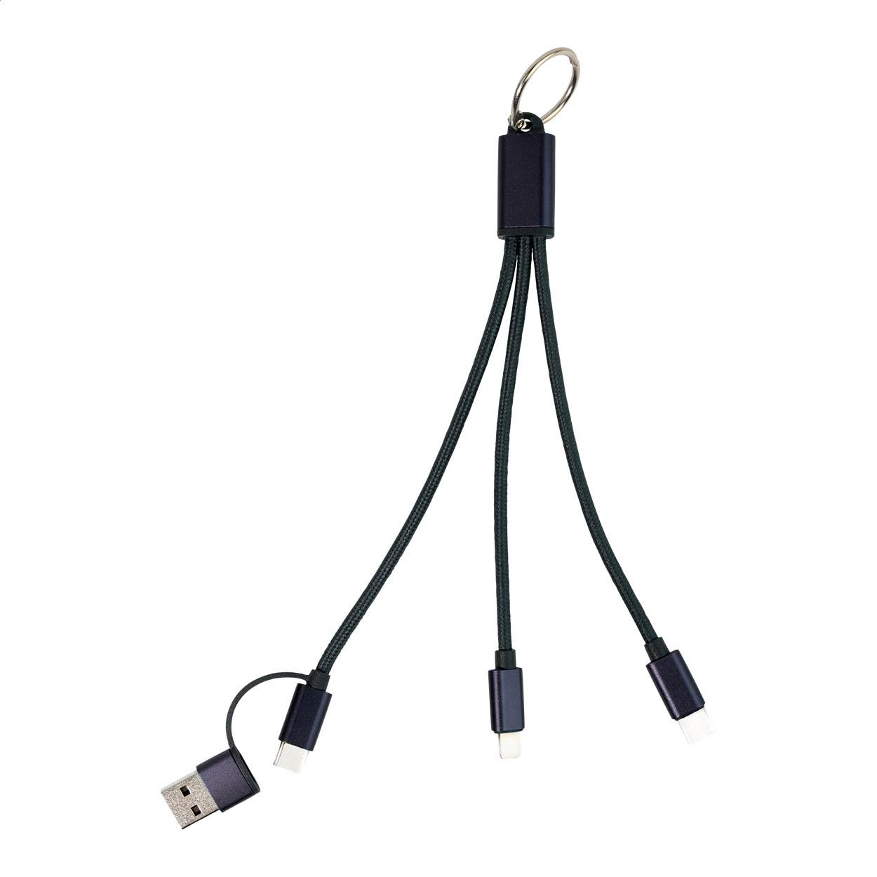 Breloc cu cablu de încărcare USB Rafob