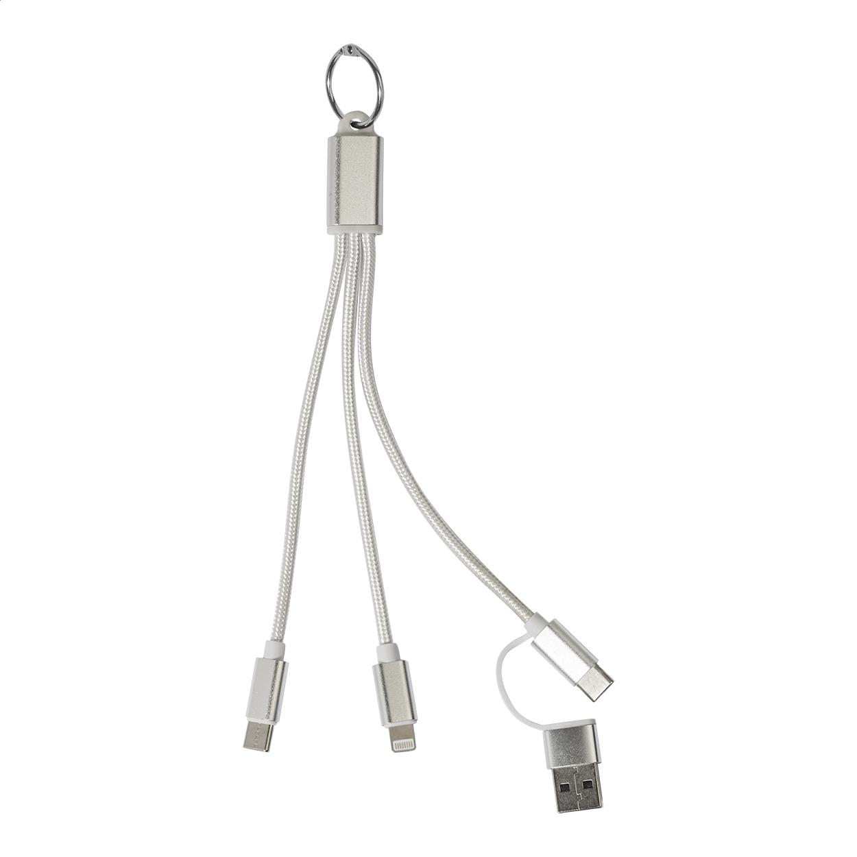 Breloc cu cablu de încărcare USB Rafob